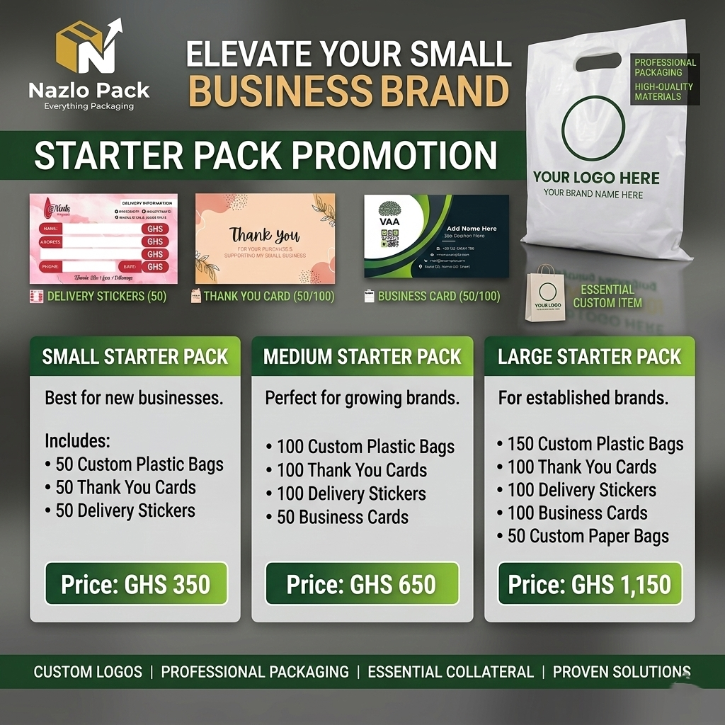 ๐ Nazlo Pack Starter Packages