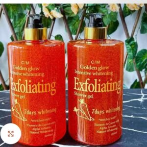 Exfoliating shower gel