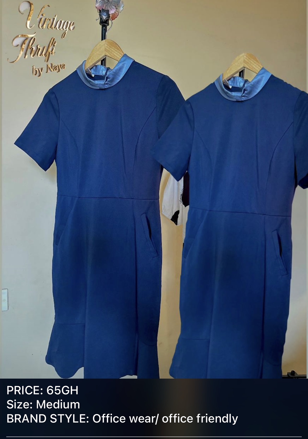 Vintage Thrift straight dress ๐