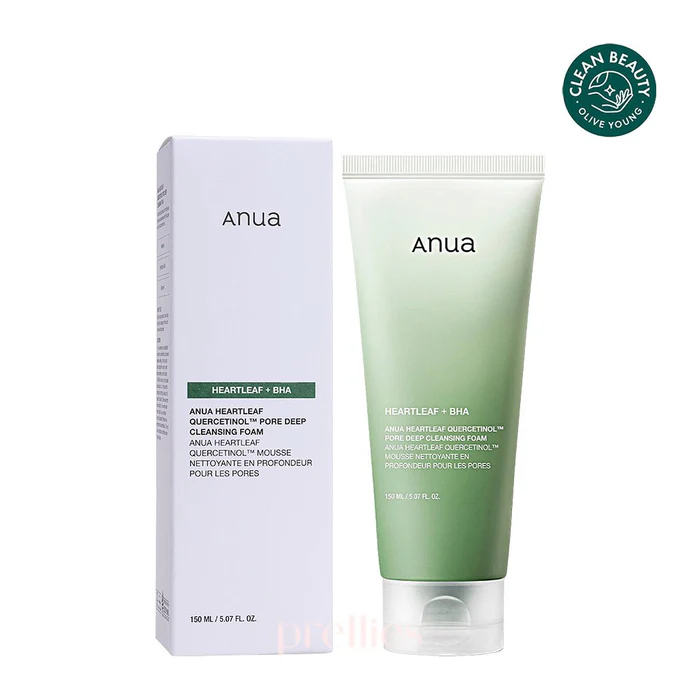 Anua heartleaf pore deep cleansing foam